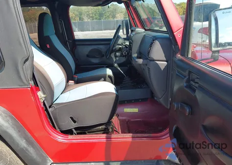 1999 Jeep Wrangler Sport from USA, damaged, VIN 1J4FY19S3XP471780